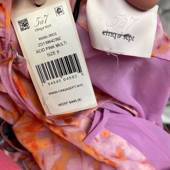 NWT Cinq a Sept Rachel Dress US 8 $445 - Picture 7 of 7